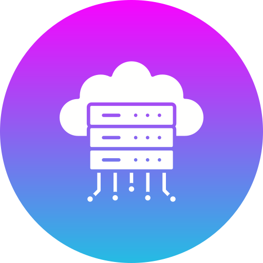 servidor en la nube icono gratis