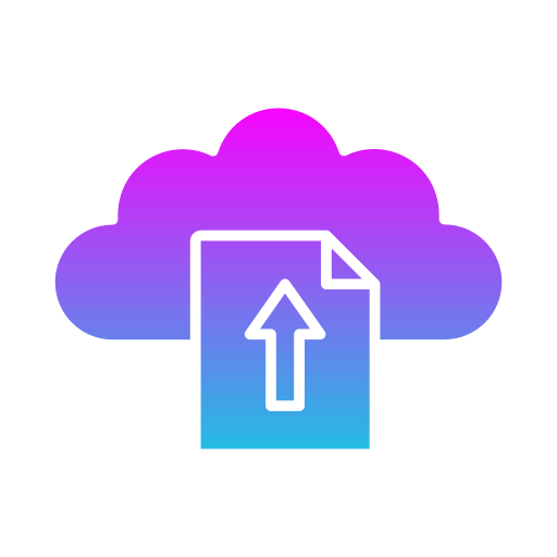 carga en la nube icono gratis