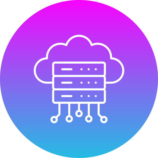 servidor en la nube icono gratis