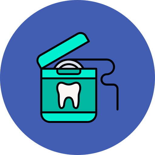 hilo dental icono gratis