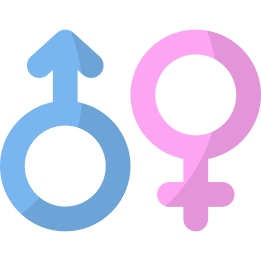 Genders Generic color fill icon