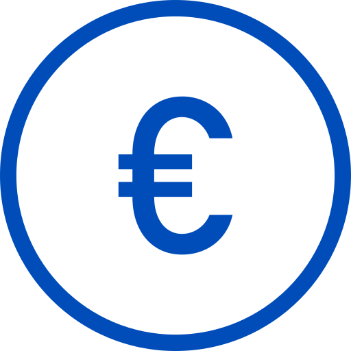 euro icono gratis