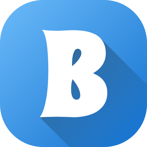 Letter B Generic Gradient Fill Icon