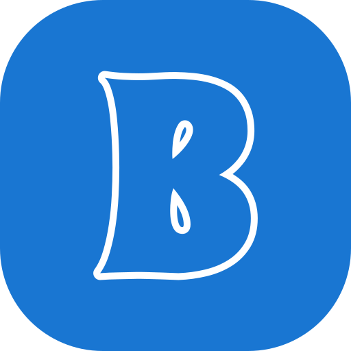 Letter B Generic Color Fill Icon