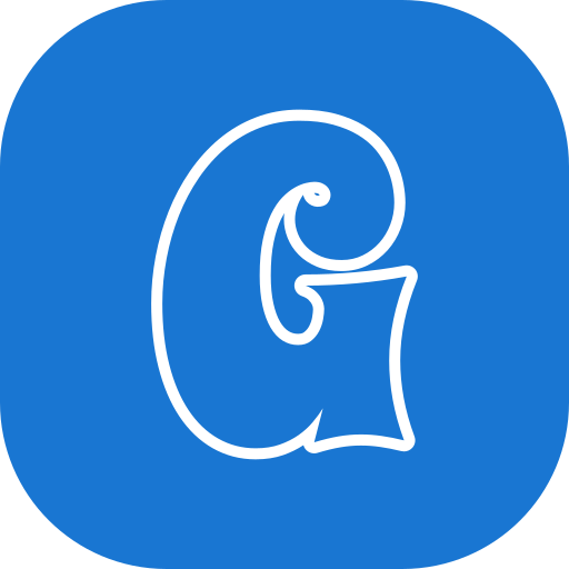 Letter g Generic color fill icon