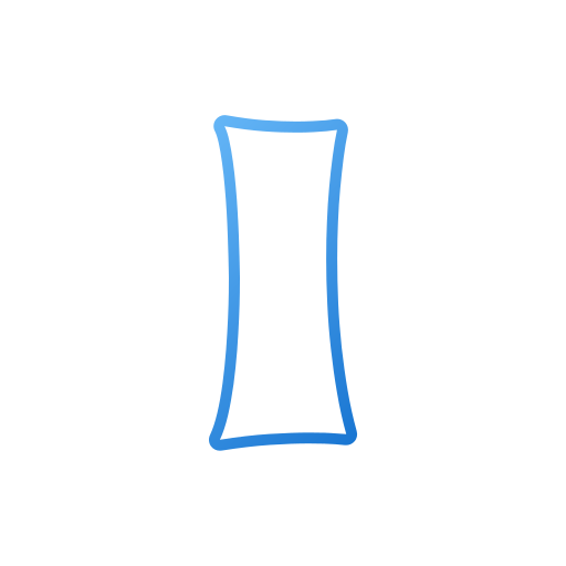 letra i icono gratis