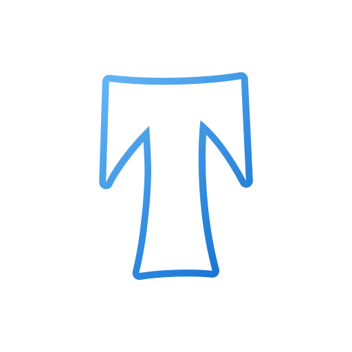 letra t icono gratis