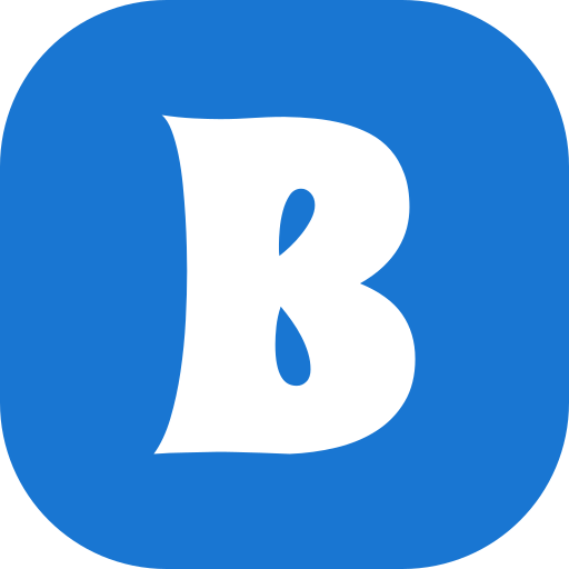 Letter B Generic Color Fill Icon