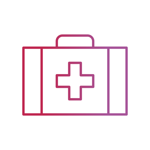trousse de premiers secours Icône gratuit