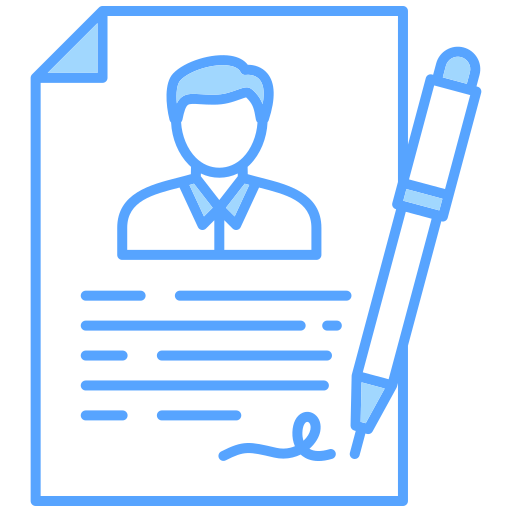 Resume Generic color lineal-color icon