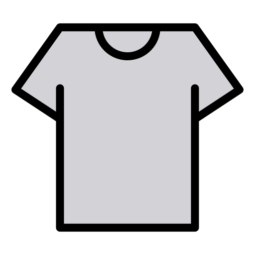 T shirt Generic color lineal-color icon