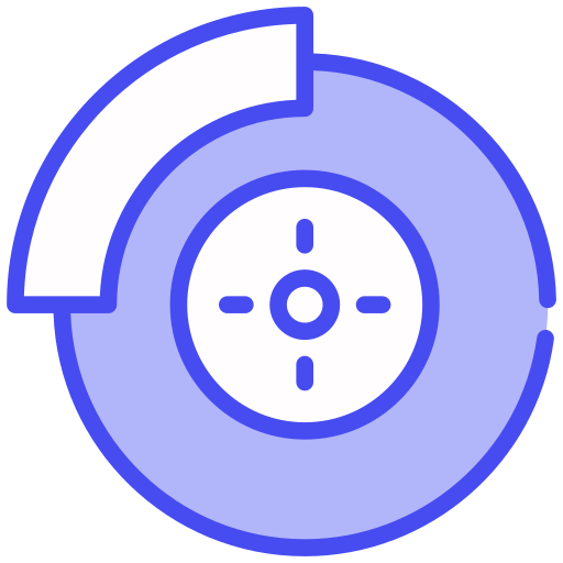 Disc brake Generic color lineal-color icon