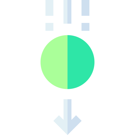 gravedad icono gratis