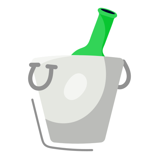 Wine bucket free sticker Wine bucket free sticker