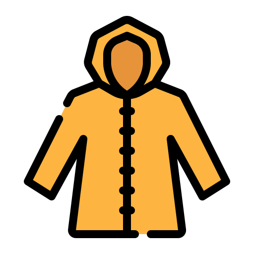 Raincoat Generic color lineal-color icon