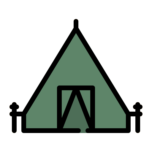 텐트 무료 아이콘