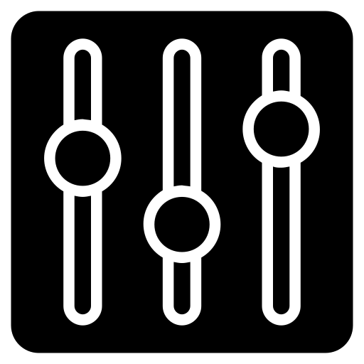 Equalizer free icon Equalizer free icon