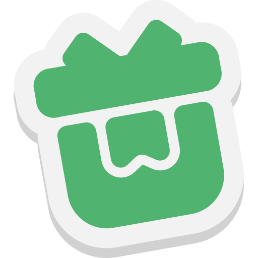 Gift free icon