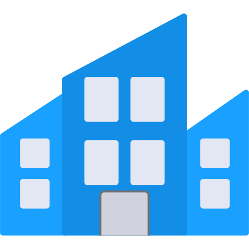 Apartments Generic color fill icon