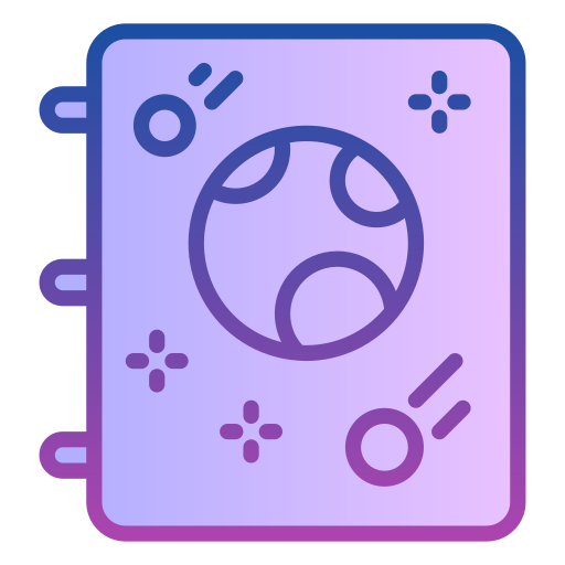 astronomía icono gratis