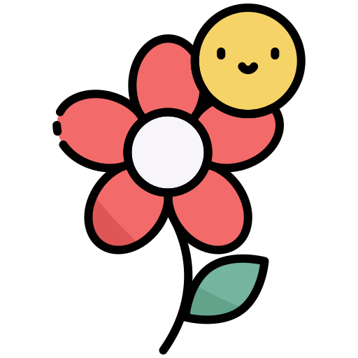 Flower Generic color lineal-color icon