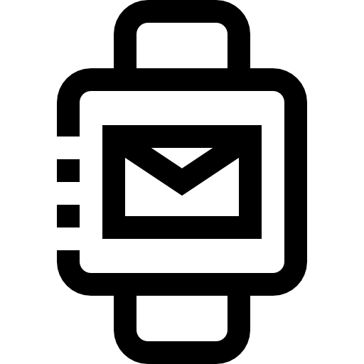 reloj inteligente icono gratis