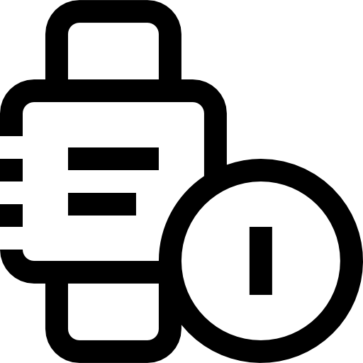 reloj inteligente icono gratis