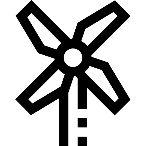 Windmill free icon