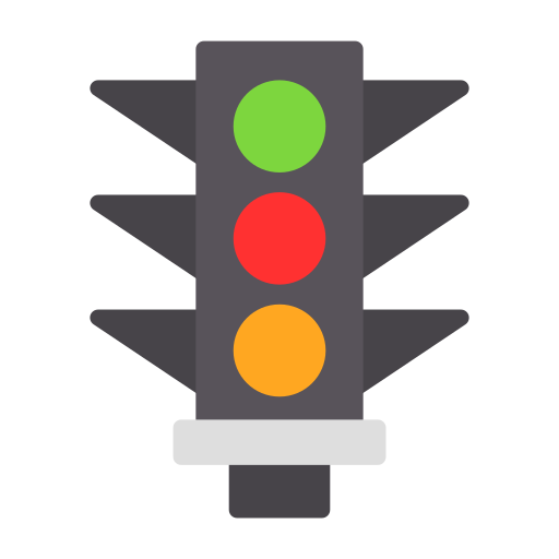 Traffic signal Generic color fill icon