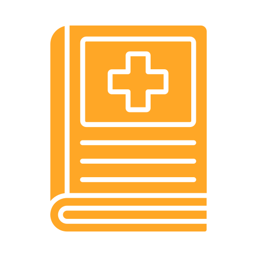 libro médico icono gratis