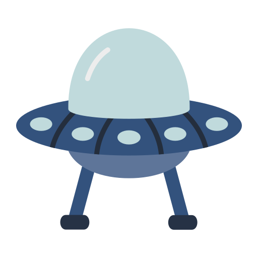 UFO Generic color fill icon
