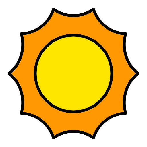 Sun Generic color lineal-color icon