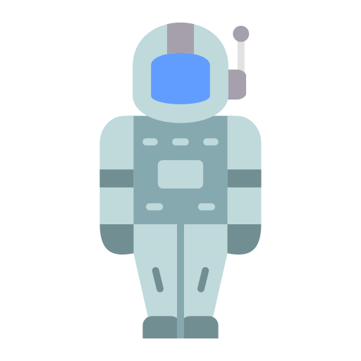 Space suit Generic color fill icon