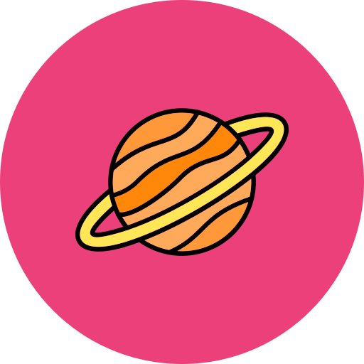 saturno icono gratis