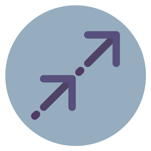 flecha correcta icono gratis