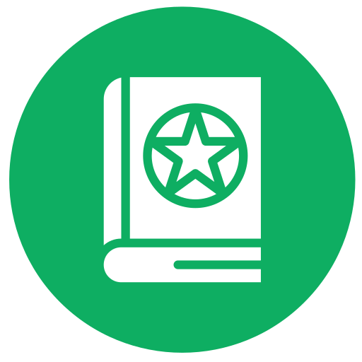 libro magico icono gratis