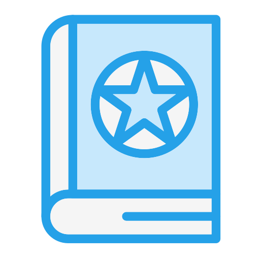 libro magico icono gratis