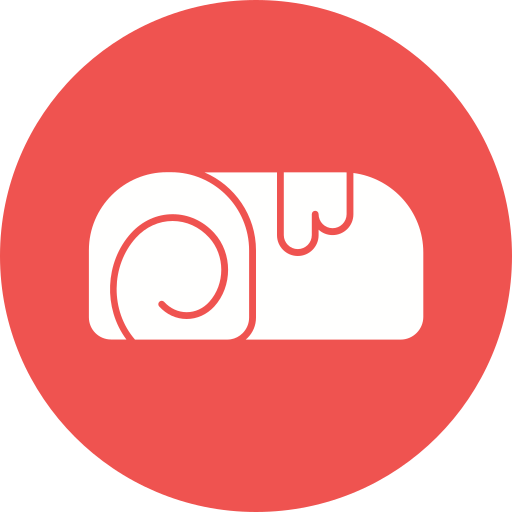 Swiss Roll Generic Color Fill Icon