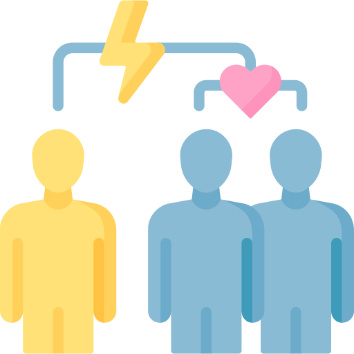 Discrimination free icon