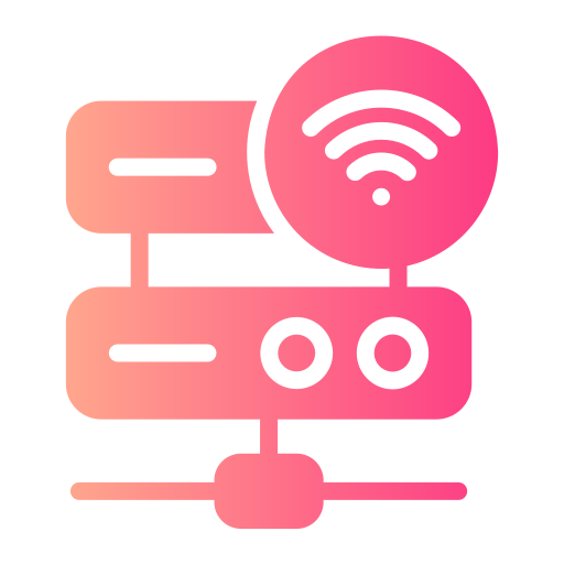 servidor en línea icono gratis