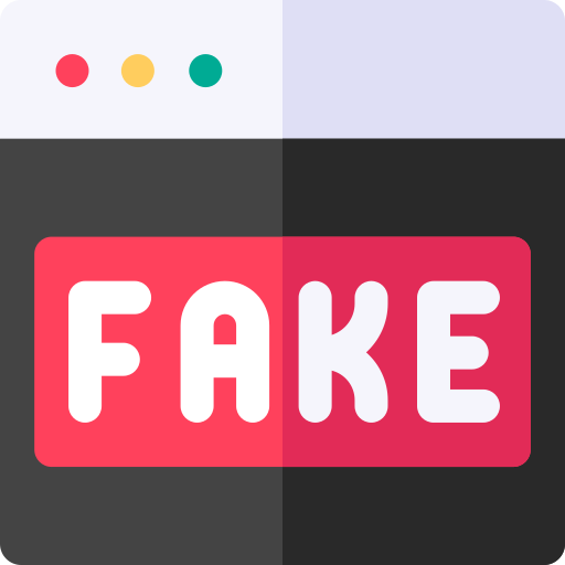 Fake news Basic Rounded Flat icon