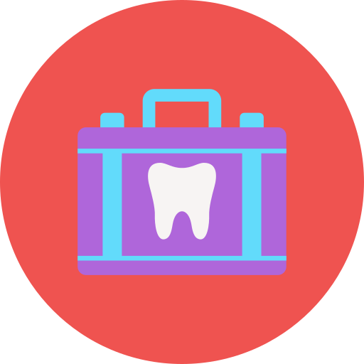 kit dental icono gratis