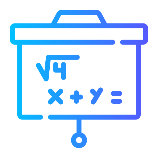 matemáticas icono gratis