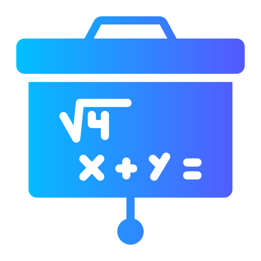 matemáticas icono gratis