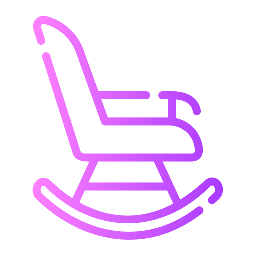 Rocking Chair Generic Gradient Outline Icon