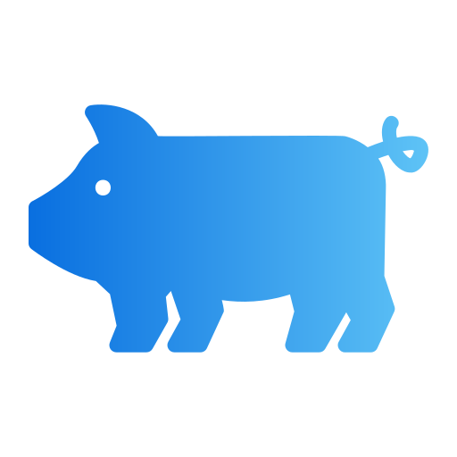 Pig Generic gradient fill icon