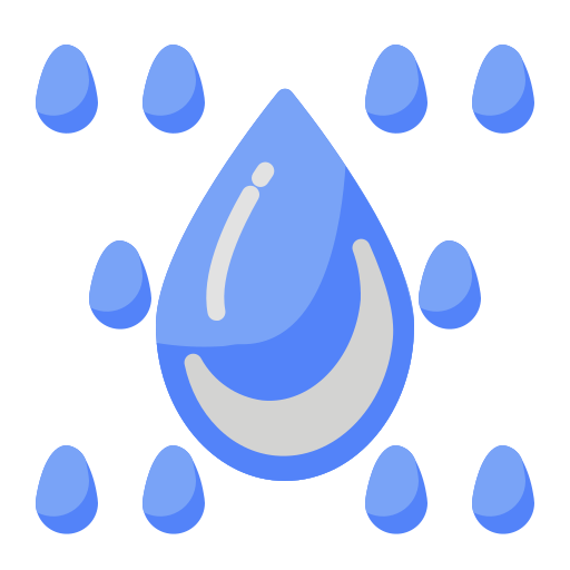 gotas de agua icono gratis