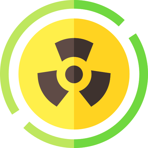 energía nuclear icono gratis