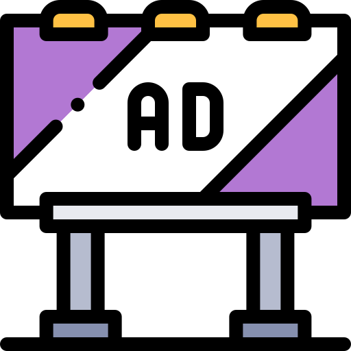 Billboard free icon