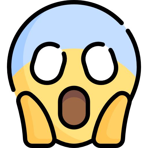 Emoji Shocked, Apple Color Emoji Surprise Sticker, Emoji, Smiley, Anger ...